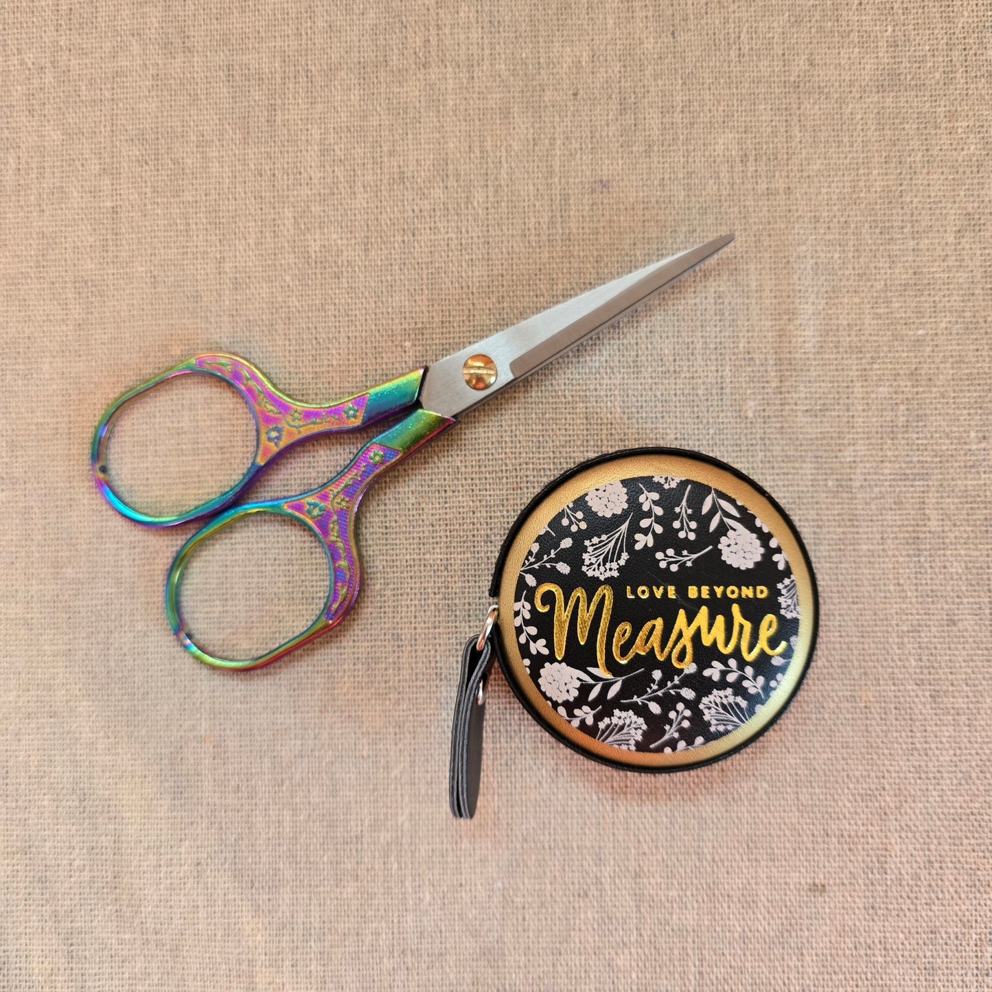 Scissors + Tape Measure
