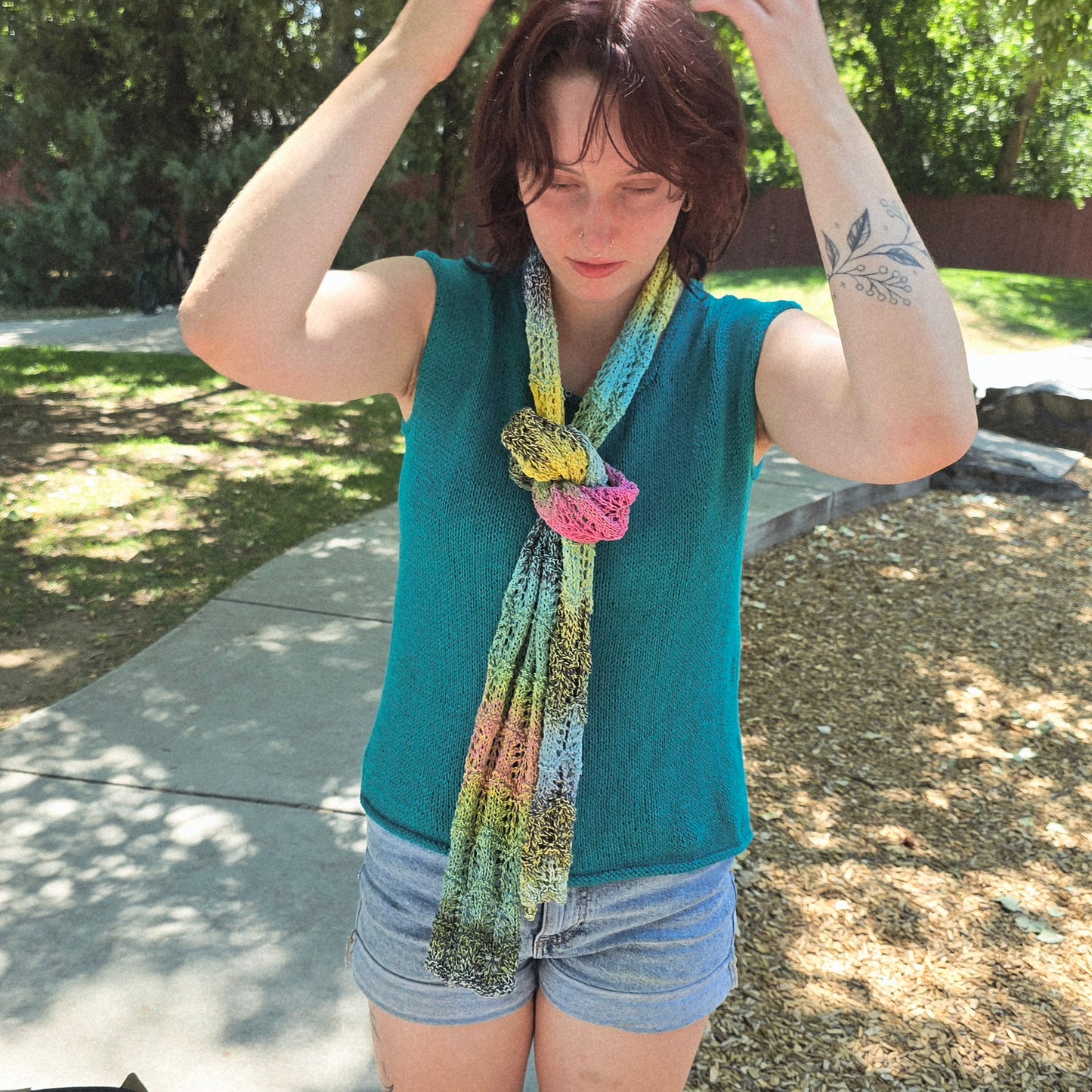 Summer Lilies Knitting Pattern