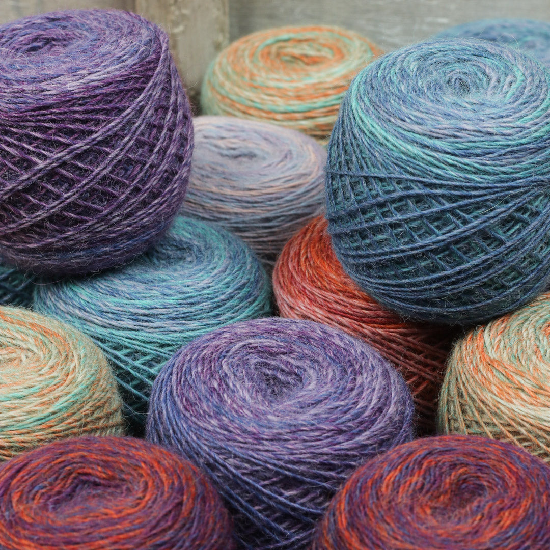 Transitions -- New from The Fibre Co., in Six Stunning Color Shifts