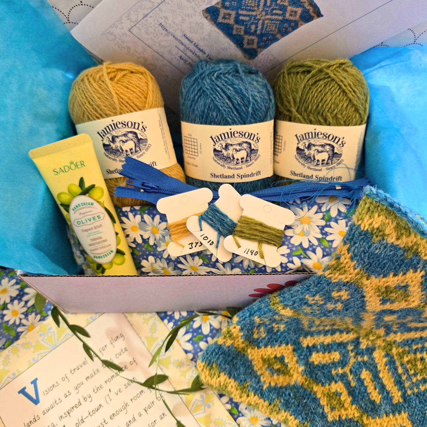 Sweet Meadow Monthly Yarn Club