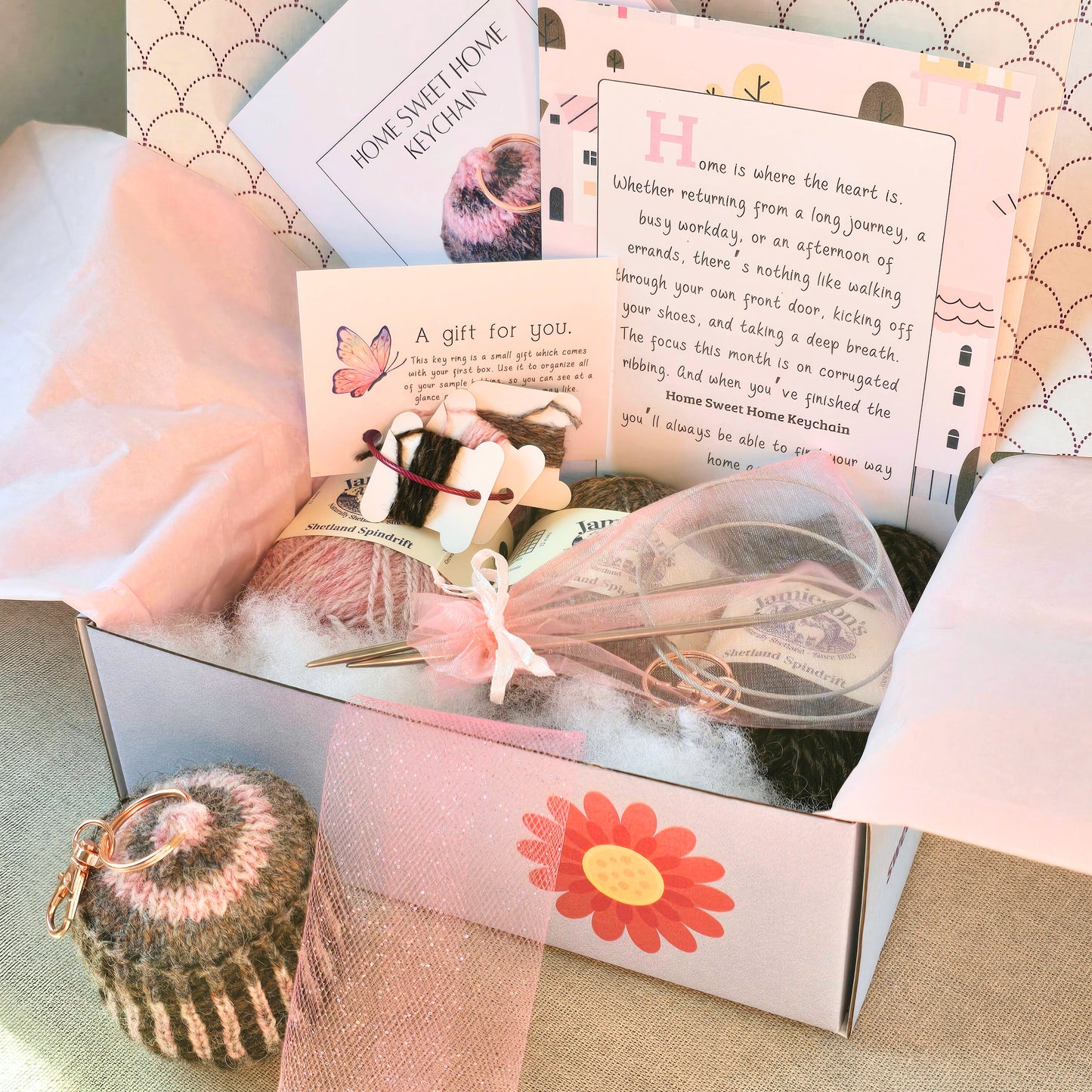 Shetland Yarn Club - the August Box