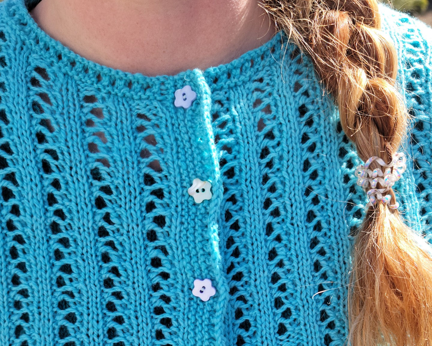 Angelica Lace Cardigan Knitting Pattern