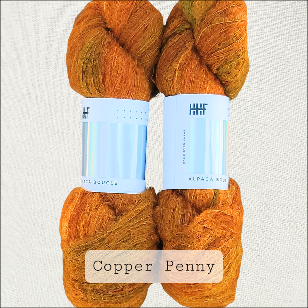 Alpaca Boucle - lace weight yarn