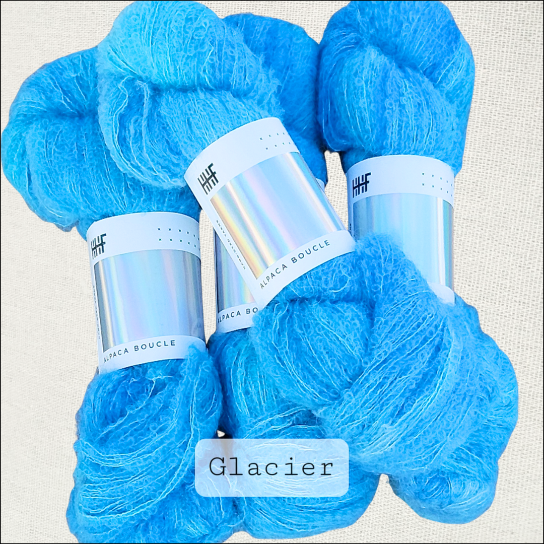 Alpaca Boucle - lace weight yarn