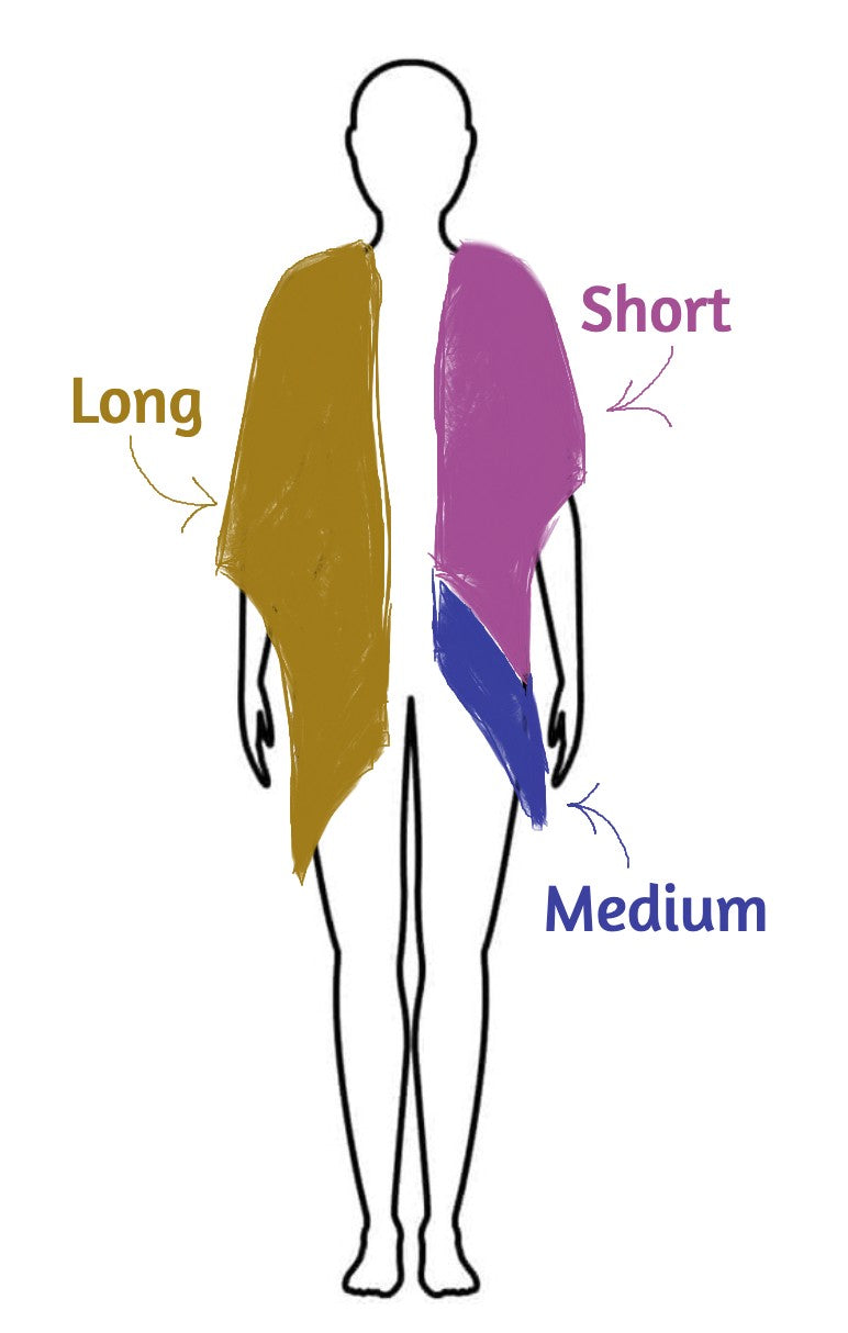 Floating Diamonds Poncho Knitting Pattern