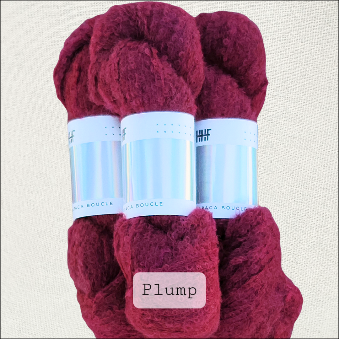 Alpaca Boucle - lace weight yarn