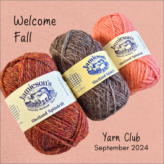 Shetland Yarn Club September 2024 Bundle