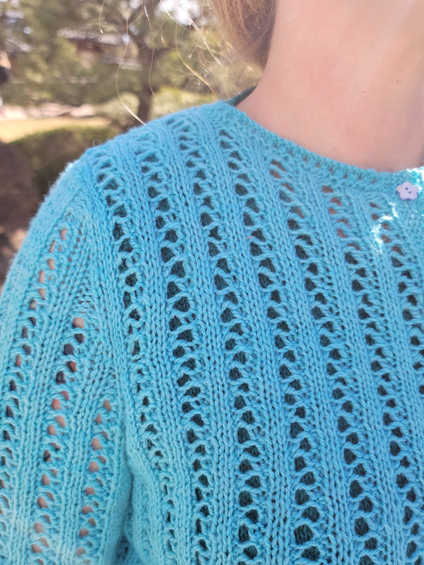 Angelica Lace Cardigan Knitting Pattern
