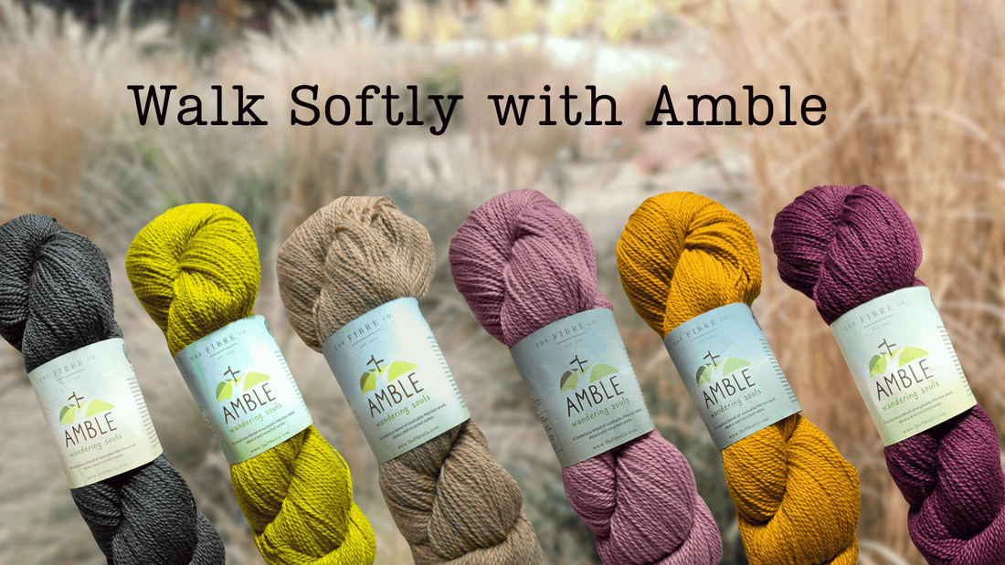 Amble Sock Yarn: Good for Your Feet, Good for Your Planet