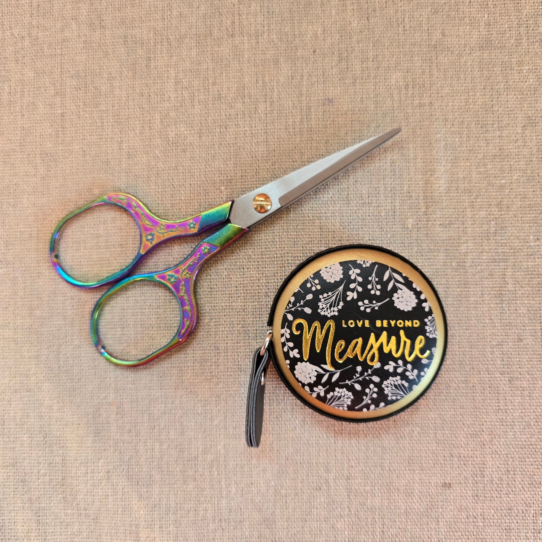 Scissors + Tape Measure