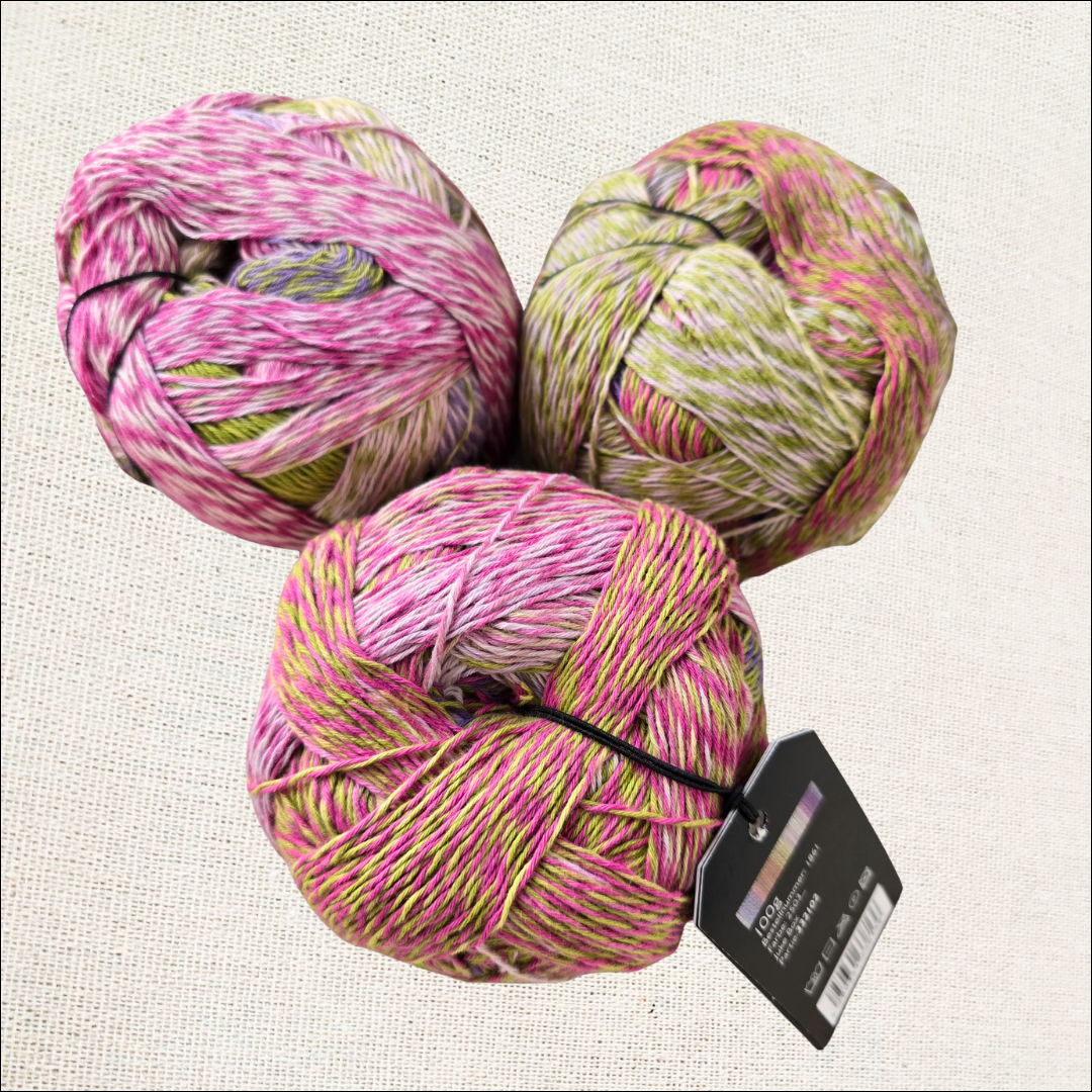 Zauberball Crazy Cotton Starke 4 Fingering Yarn (in four fun
