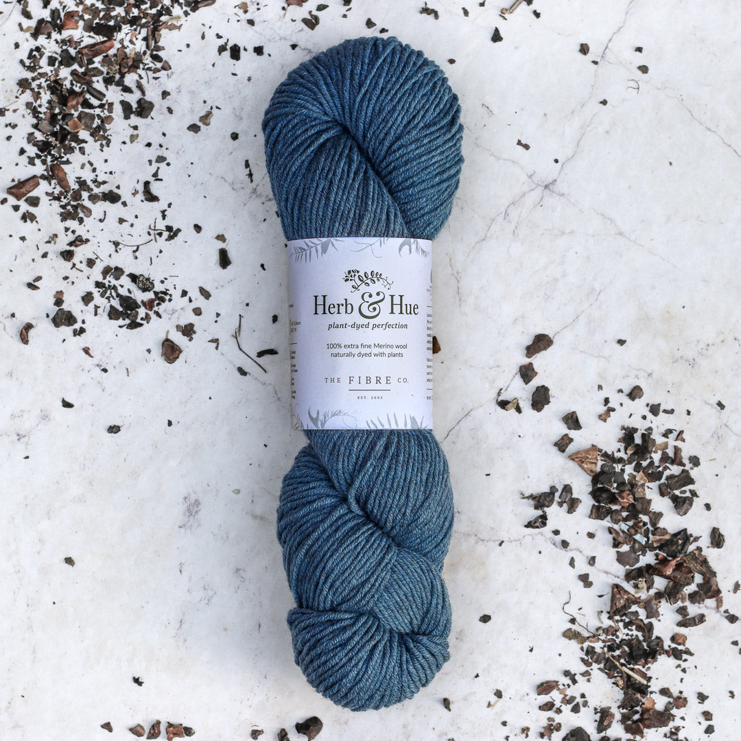 Herb and Hue Worsted Weight Yarn, in Twelve Shades