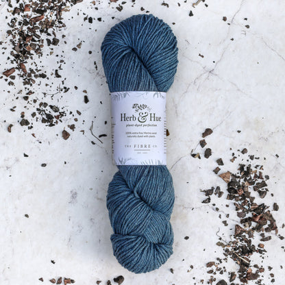 Herb and Hue Worsted Weight Yarn, in Twelve Shades