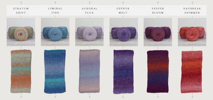 Transitions -- New from The Fibre Co., in Six Stunning Color Shifts