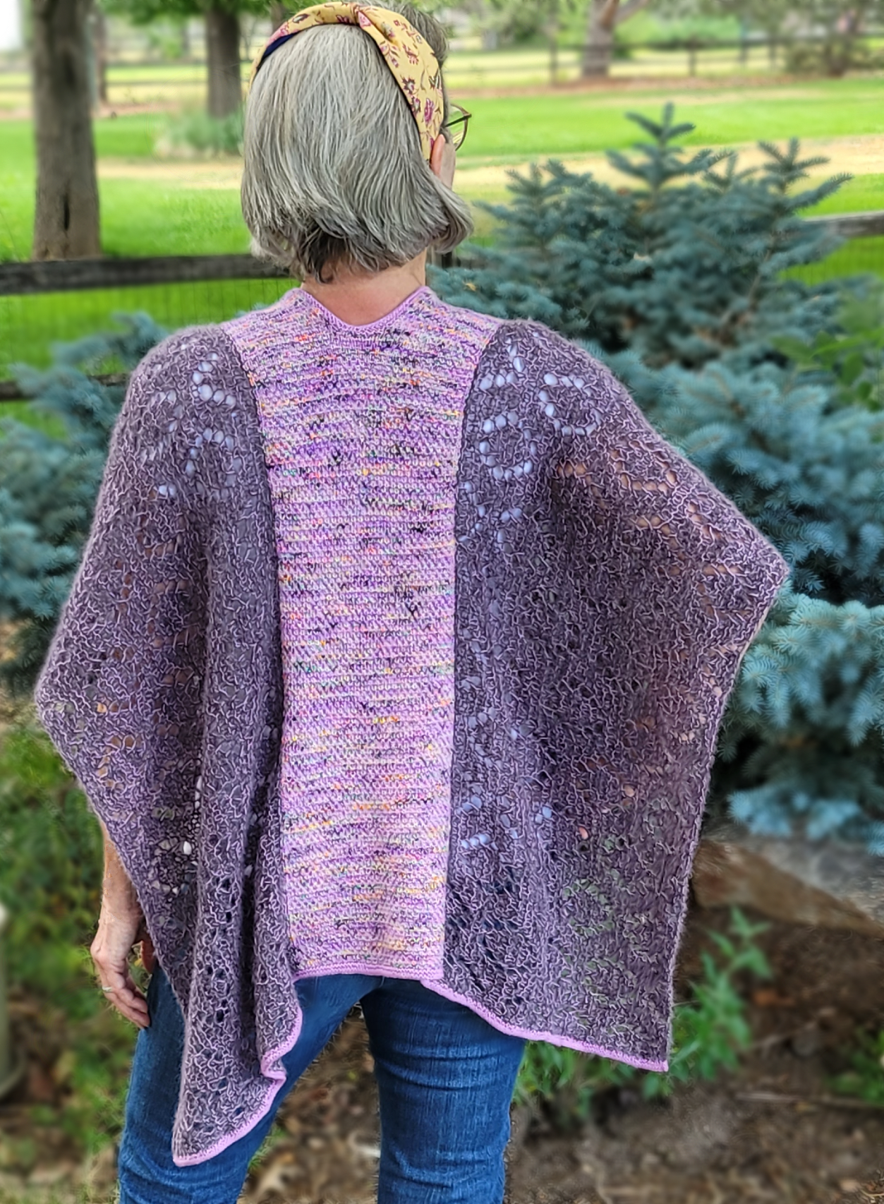 Floating Diamonds Poncho Kit