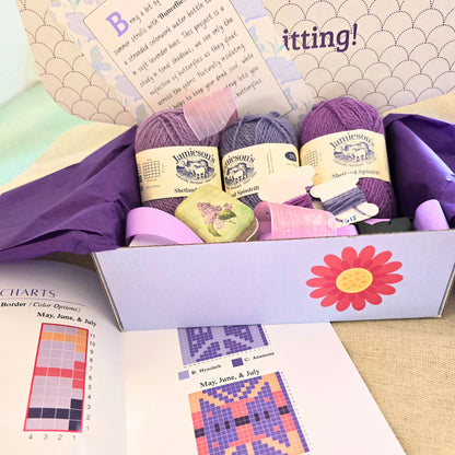 Shetland Yarn Club - the July Box