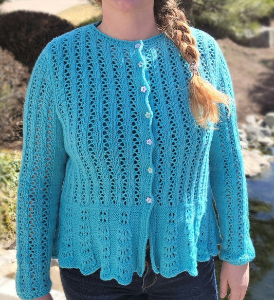 Angelica Lace Cardigan Kit