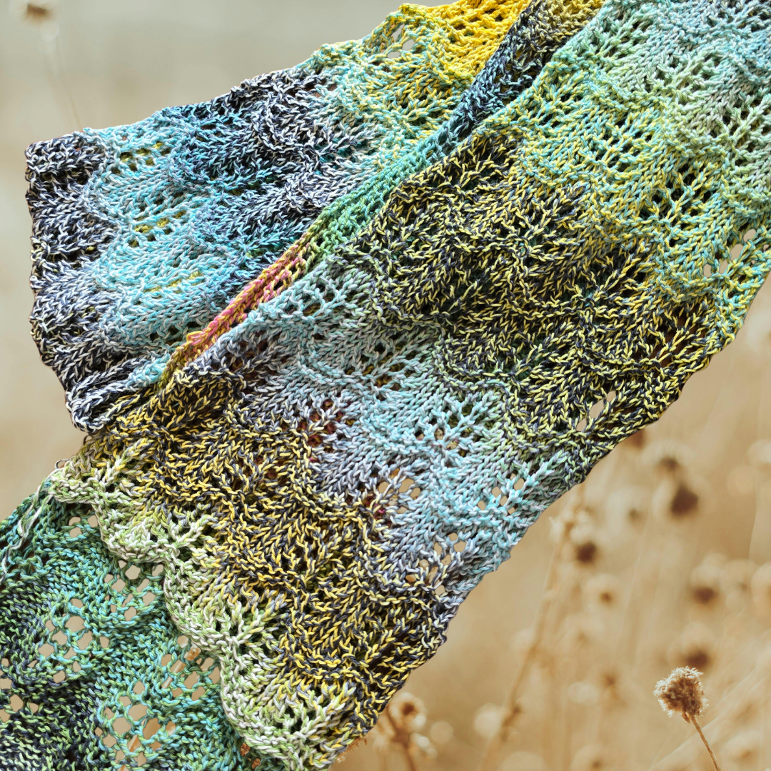 Lazy Lacy Jungle Scarf Kit