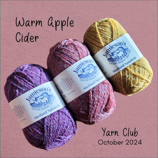 Sweet Meadow Yarn Club October Yarn Bundle